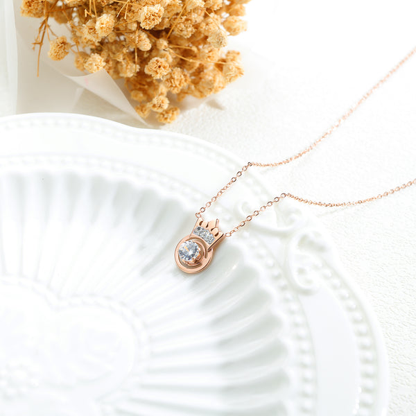 Women's Fashion Queen Pendant Necklace-Womens Pendant Necklace-SunnyHouse Jewelry