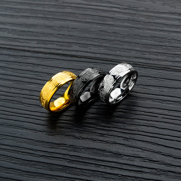 Men's Fashion Florentine Ring-Mens Ring-SunnyHouse Jewelry