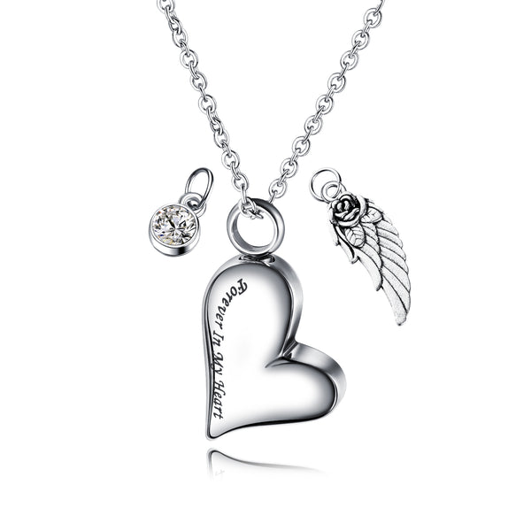 Men's Fashion Forever in My Heart Pendant Necklace-Mens Pendant Necklace-SunnyHouse Jewelry