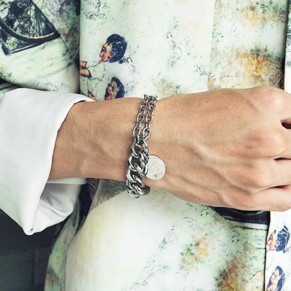 Men's Fashion 24 Kobe Bracelet-Mens Bracelet-SunnyHouse Jewelry