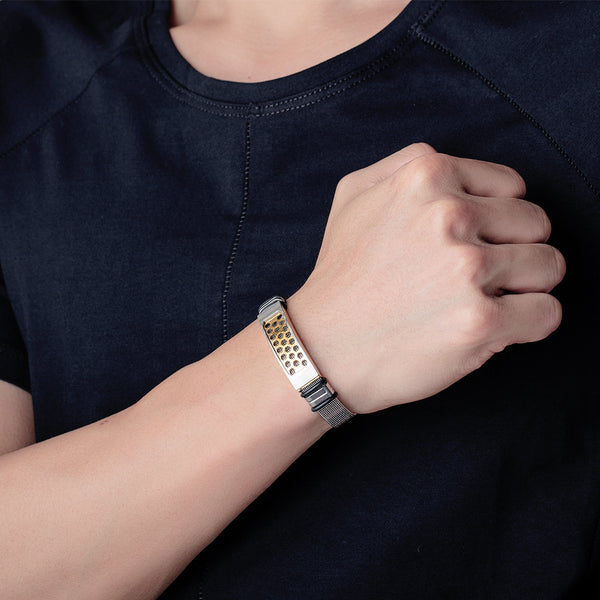 Men's Fashion Cell Bracelet-Mens Bracelet-SunnyHouse Jewelry