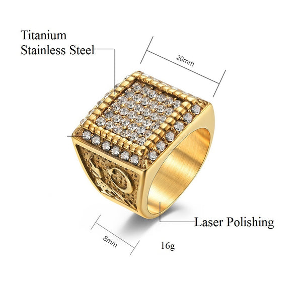 Men's Fashion Ring-Mens Ring-SunnyHouse Jewelry