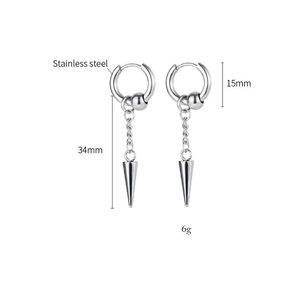 Women's Fashion Hip Hop Earrings-Womens Earrings-SunnyHouse Jewelry