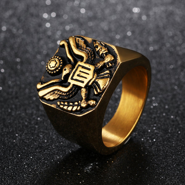 Men's Fashion Vintage Eagle Ring-Mens Ring-SunnyHouse Jewelry
