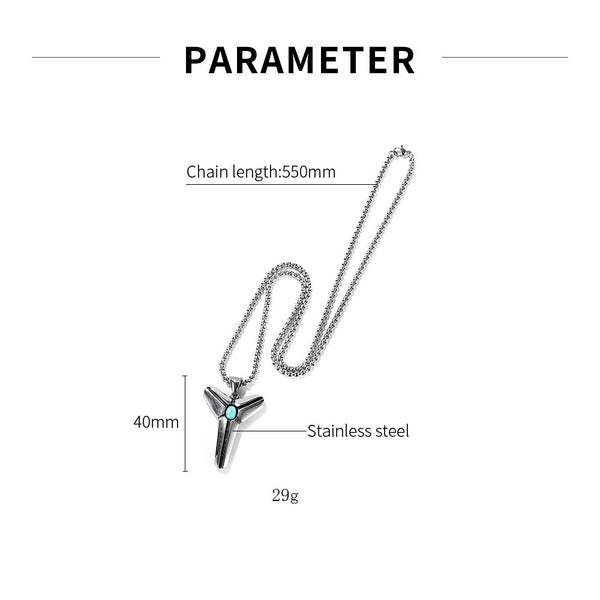 Men's Fashion Hip Hop Transformer Pendant Necklace-Mens Pendant Necklace-SunnyHouse Jewelry