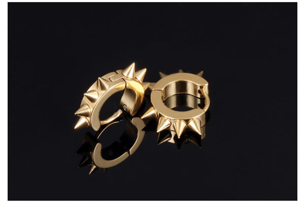 Women's Fashion Hip Hop Hoop Earrings-Womens Earrings-SunnyHouse Jewelry