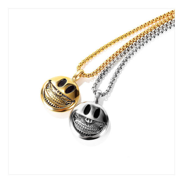 Men's Fashion Laugh Hip Hop Pendant Necklace-Mens Pendant Necklace-SunnyHouse Jewelry