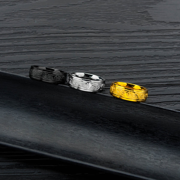 Men's Fashion Florentine Ring-Mens Ring-SunnyHouse Jewelry