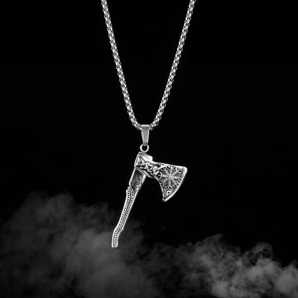Men's Fashion Hip Hop AX Pendant Necklace-Mens Pendant Necklace-SunnyHouse Jewelry