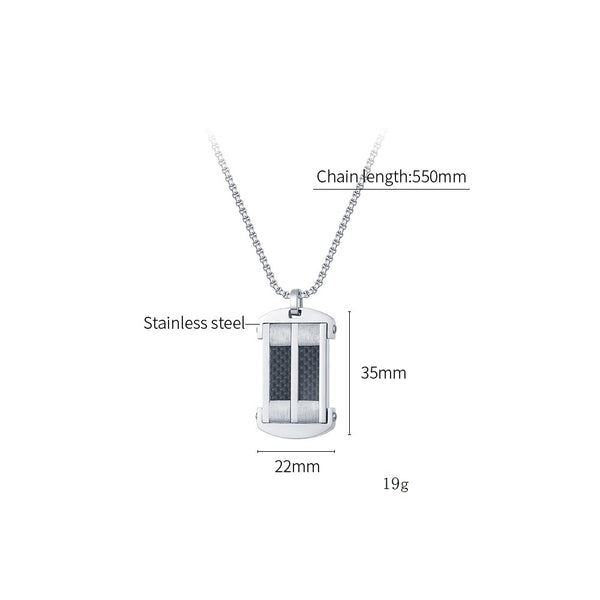 Men's Fashion Magic Tag Pendant Necklace-Mens Pendant Necklace-SunnyHouse Jewelry