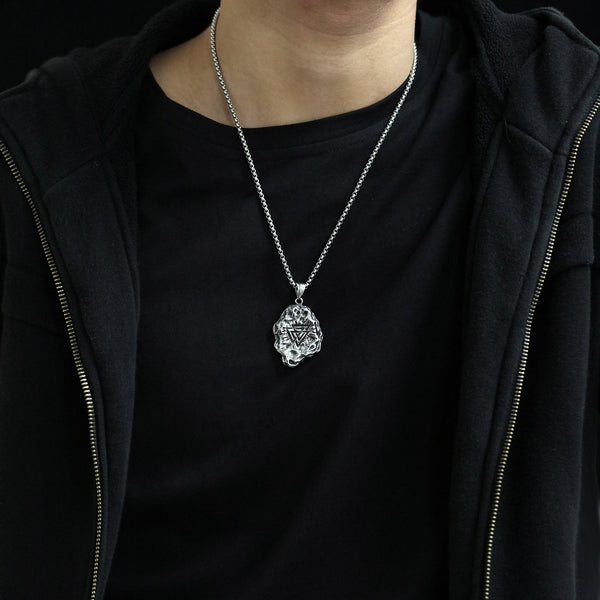 Men's Fashion Hip Hop Aerolite Pendant Necklace-Mens Pendant Necklace-SunnyHouse Jewelry