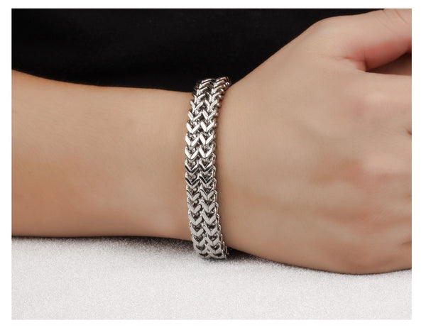 Men's Fashion Link Bracelet-Mens Bracelet-SunnyHouse Jewelry