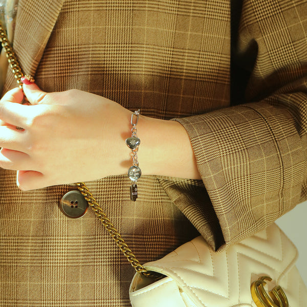 Women's Fashion I Love You Bracelet-Womens Bracelet-SunnyHouse Jewelry