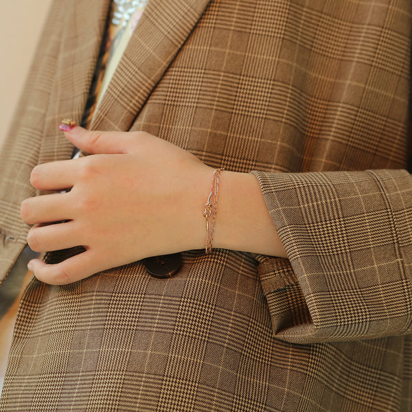 Women's Fashion Love Knot Bracelet-Womens Bracelet-SunnyHouse Jewelry