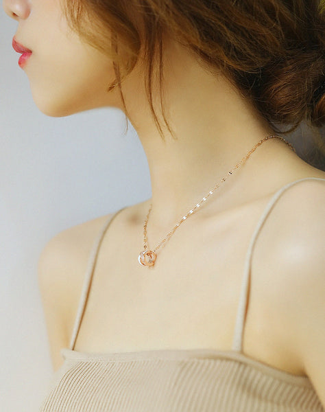 Women's Fashion Blinking X Pendant Necklace-Womens Pendant Necklace-SunnyHouse Jewelry