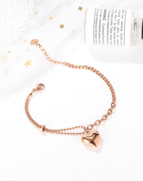 Women's Fashion Beautiful Heart Bracelet-Womens Bracelet-SunnyHouse Jewelry