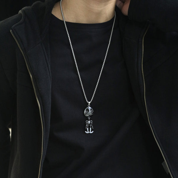 Men's Fashion Hip Hop Alien Pendant Necklace-Mens Pendant Necklace-SunnyHouse Jewelry