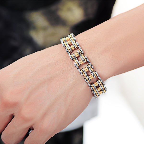 Men's Fashion Harley Bike Bracelet-Mens Bracelet-SunnyHouse Jewelry