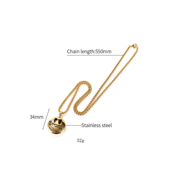 Men's Fashion Laugh Hip Hop Pendant Necklace-Mens Pendant Necklace-SunnyHouse Jewelry