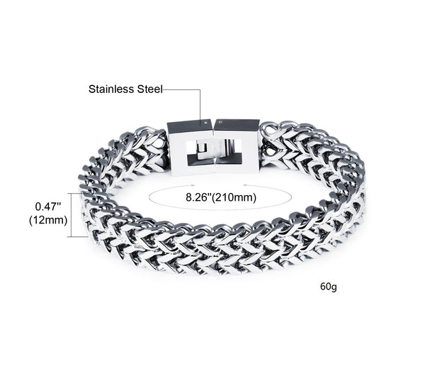 Men's Fashion Link Bracelet-Mens Bracelet-SunnyHouse Jewelry