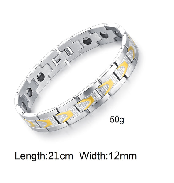 Men's Fashion Magnetic Bracelet-Mens Bracelet-SunnyHouse Jewelry