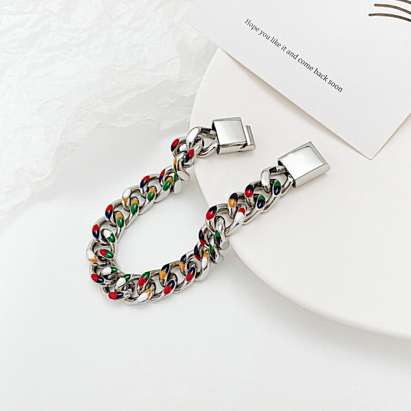 Men's Fashion Cuba Hip Hop Bracelet-Mens Bracelet-SunnyHouse Jewelry