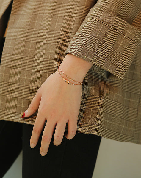 Women's Fashion Love Knot Bracelet-Womens Bracelet-SunnyHouse Jewelry