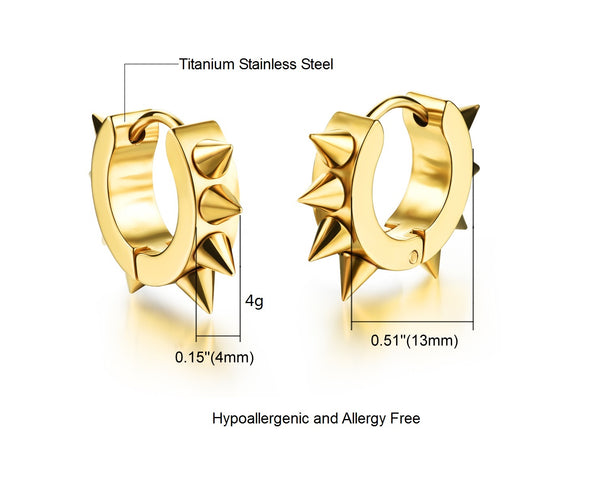 Women's Fashion Hip Hop Hoop Earrings-Womens Earrings-SunnyHouse Jewelry