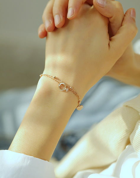 Women's Fashion Simple Ring Bracelet-Womens Bracelet-SunnyHouse Jewelry