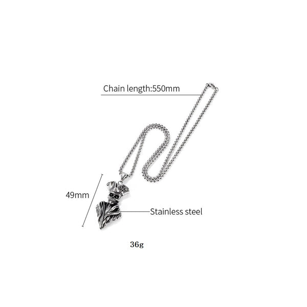 Men's Fashion Hip Hop Police Pendant Necklace-Mens Pendant Necklace-SunnyHouse Jewelry
