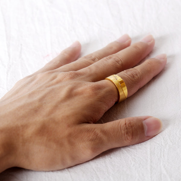 Men's Fashion Simple Ring-Mens Ring-SunnyHouse Jewelry