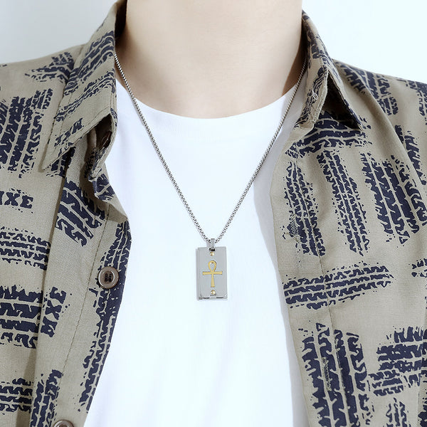 Men's Fashion Couple Pendant Necklace-Mens Pendant Necklace-SunnyHouse Jewelry