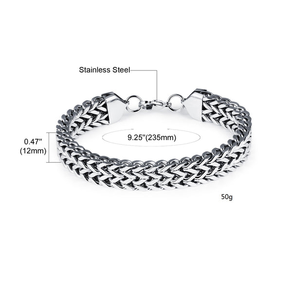 Men's Fashion Link Bracelet-Mens Bracelet-SunnyHouse Jewelry