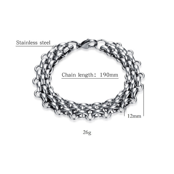 Men's Fashion Hip Hop Bracelet-Mens Bracelet-SunnyHouse Jewelry