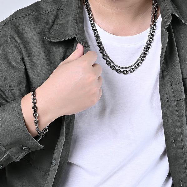 Men's Fashion Simple Pendant Necklace-Mens Pendant Necklace-SunnyHouse Jewelry