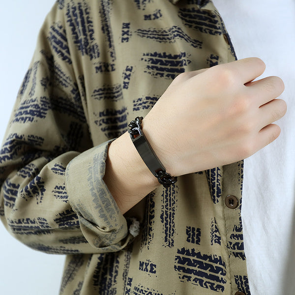Men's Fashion Simple Bracelet-Mens Bracelet-SunnyHouse Jewelry