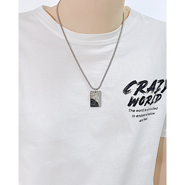 Men's Fashion Hiphop Poker Pendant Necklace-Mens Pendant Necklace-SunnyHouse Jewelry