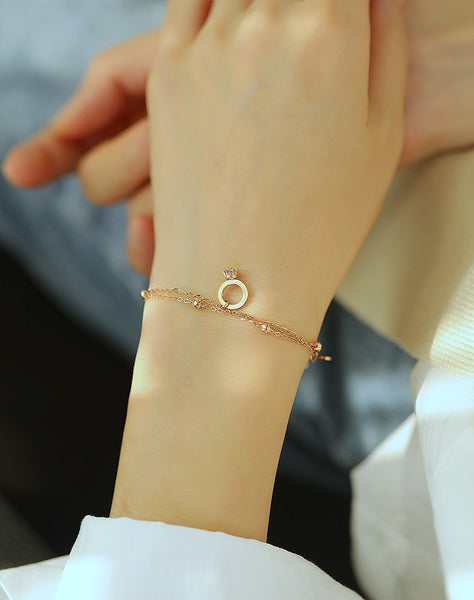 Women's Fashion Simple Ring Bracelet-Womens Bracelet-SunnyHouse Jewelry