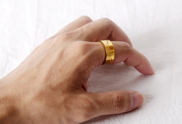 Men's Fashion Simple Ring-Mens Ring-SunnyHouse Jewelry