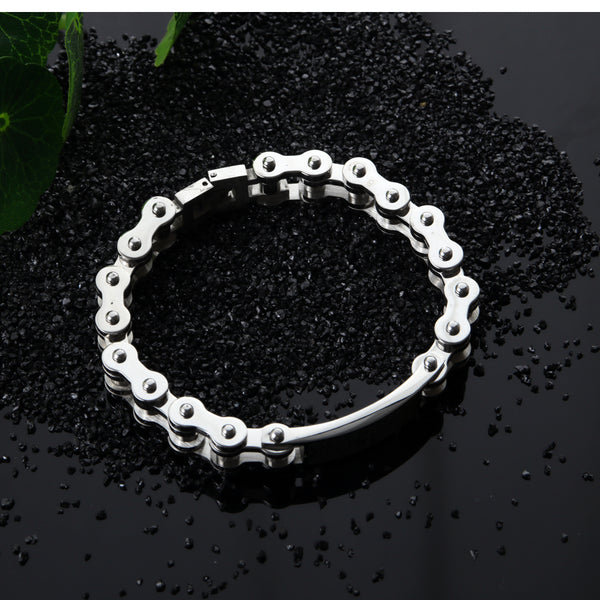 Men's Fashion Harley Bike Cross Bracelet-Mens Bracelet-SunnyHouse Jewelry