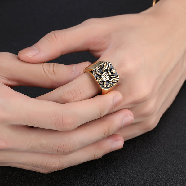 Men's Fashion Vintage Eagle Ring-Mens Ring-SunnyHouse Jewelry