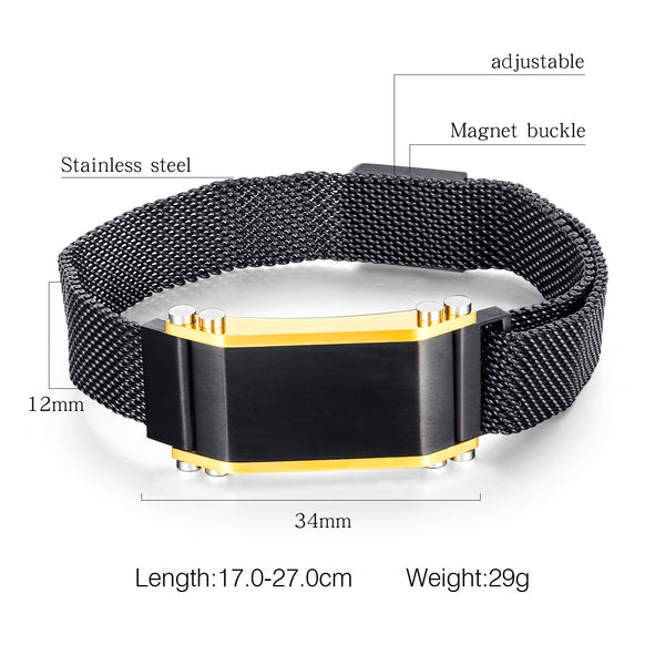 Men's Fashion Belt Bracelet-Mens Bracelet-SunnyHouse Jewelry