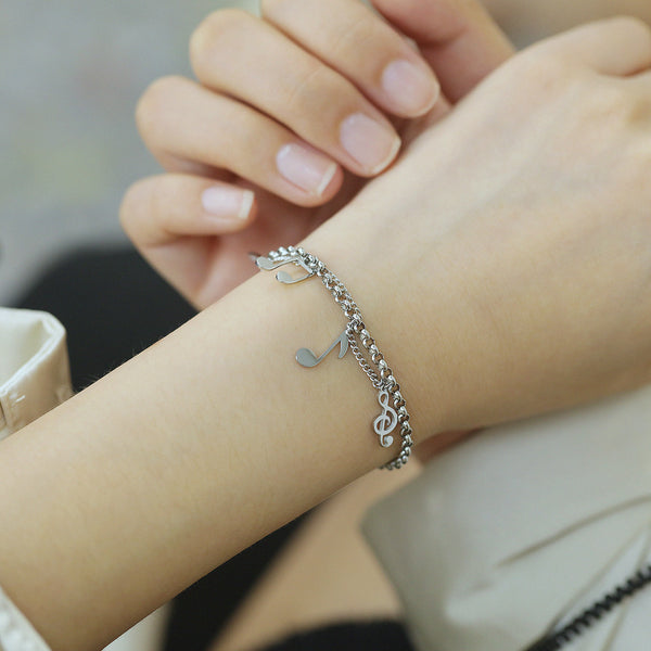 Women's Fashion Music Bracelet-Womens Bracelet-SunnyHouse Jewelry