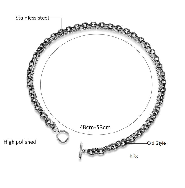 Men's Fashion Simple Pendant Necklace-Mens Pendant Necklace-SunnyHouse Jewelry