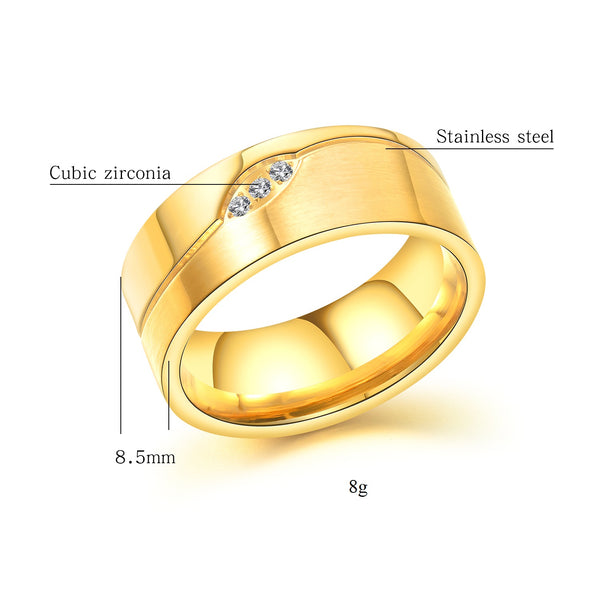 Men's Fashion Simple Ring-Mens Ring-SunnyHouse Jewelry