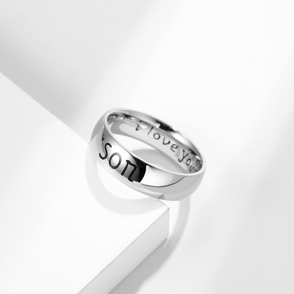 Men's Fashion Family Ring-Mens Ring-SunnyHouse Jewelry
