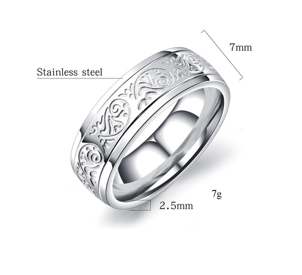 Men's Fashion Florentine Ring-Mens Ring-SunnyHouse Jewelry