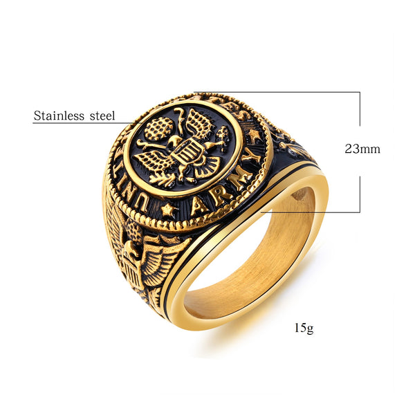 Men's Fashion Eagle Ring-Mens Ring-SunnyHouse Jewelry