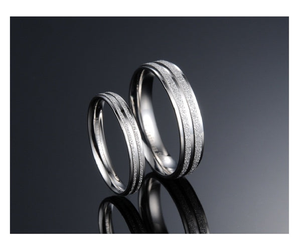 His & Hers Matching Set Fashion Style Couple Rings Wedding Band Set-Couple Rings-SunnyHouse Jewelry