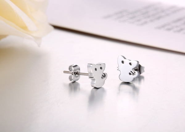Women's Fashion Blinking Cat Stud Earrings-Womens Earrings-SunnyHouse Jewelry